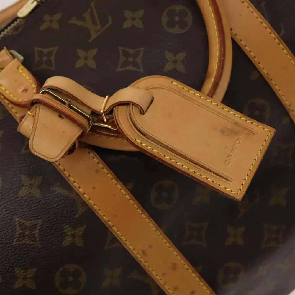 LOUIS VUITTON Monogram Keepall 55 Boston Bag M41424